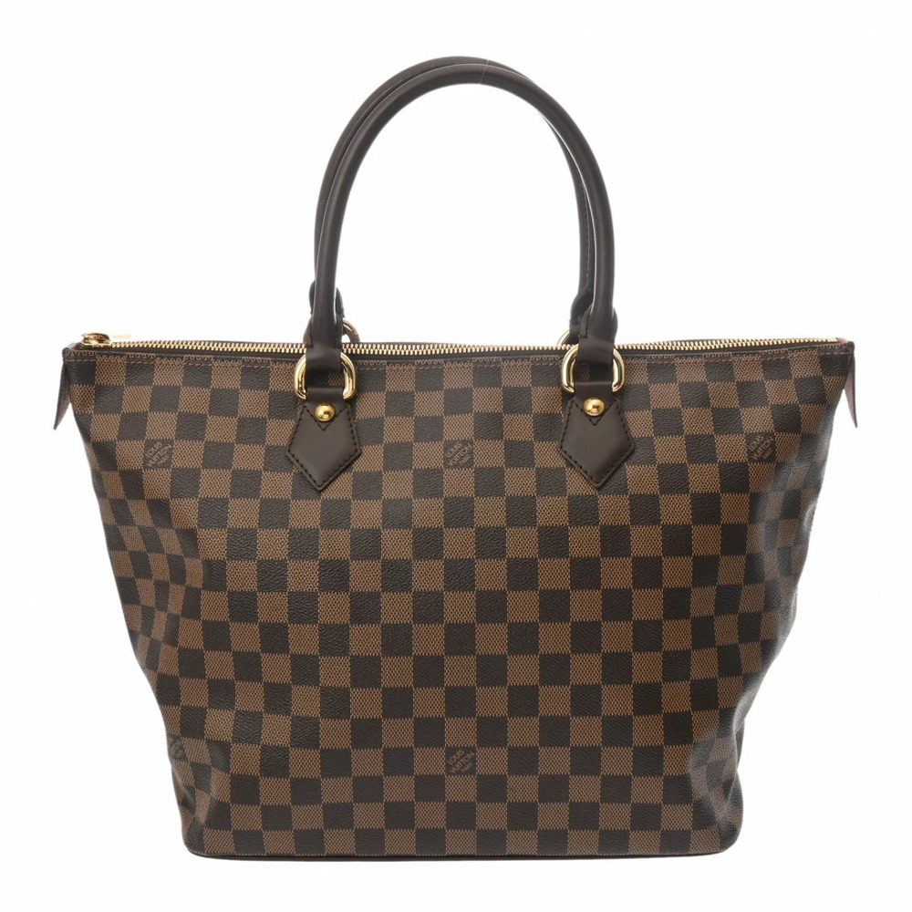 LOUIS VUITTON Damier Saleya Brown Canvas Tote Bag